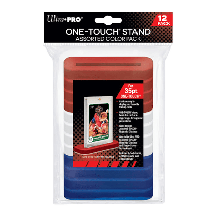 Ultra Pro - One-Touch Stand Assorted Colour 12 Pack - 35pt - The Card Vault
