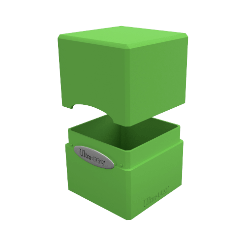Ultra Pro - Satin Cube Deck Box - Lime Green - The Card Vault