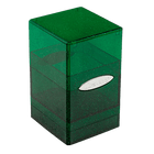 Ultra Pro - Satin Tower Deck Box - Glitter Green - The Card Vault