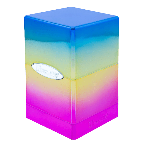 Ultra Pro - Satin Tower Deck Box - Hi-Gloss Rainbow - The Card Vault