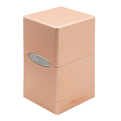 Ultra Pro - Satin Tower Deck Box - Metallic Rose Gold - The Card Vault