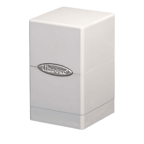 Ultra Pro - Satin Tower Deck Box - White - The Card Vault