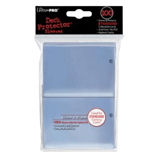 Ultra Pro - Standard Card Sleeves 100pk - Clear - The Card Vault