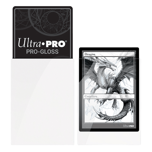 Ultra Pro - Standard Card Sleeves 50pk - White - The Card Vault