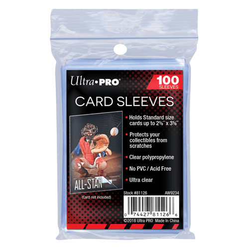 Ultra Pro - Standard Soft Sleeves 100pk - The Card Vault