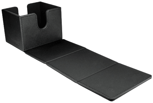 Ultra Pro - Vivid Alcove Edge Deck Box - Black - The Card Vault
