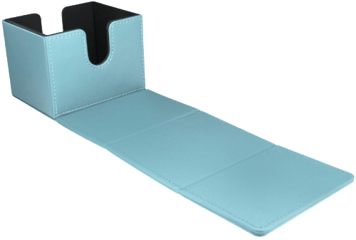 Ultra Pro - Vivid Alcove Edge Deck Box - Light Blue - The Card Vault