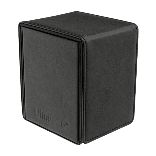 Ultra Pro - Vivid Alcove Flip Deck Box - Black - The Card Vault