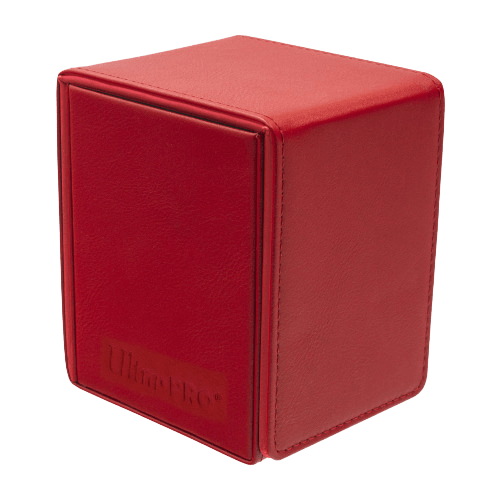 Ultra Pro - Vivid Alcove Flip Deck Box - Red - The Card Vault
