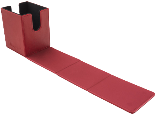 Ultra Pro - Vivid Alcove Flip Deck Box - Red - The Card Vault
