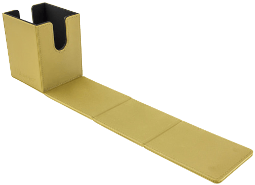 Ultra Pro - Vivid Alcove Flip Deck Box - Yellow - The Card Vault