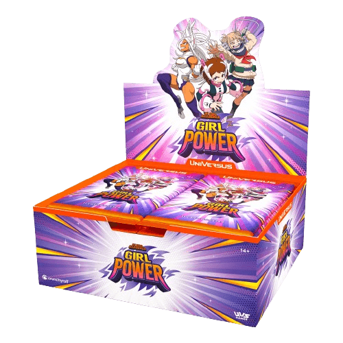 UniVersus TCG - My Hero Academia: Girl Power - Booster Box (24 Packs) - The Card Vault
