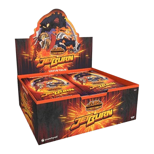 universus my hero academia booster box UniVersus CCG - My Hero Academia: Jet Burn