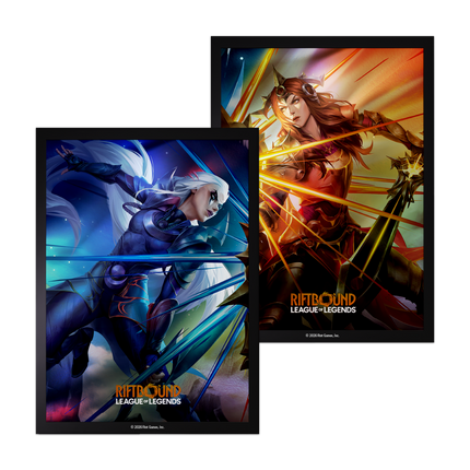 Riftbound: League of Legends TCG - Set 04 - Vendetta - Art Sleeves - Diana vs Leona (100pk)