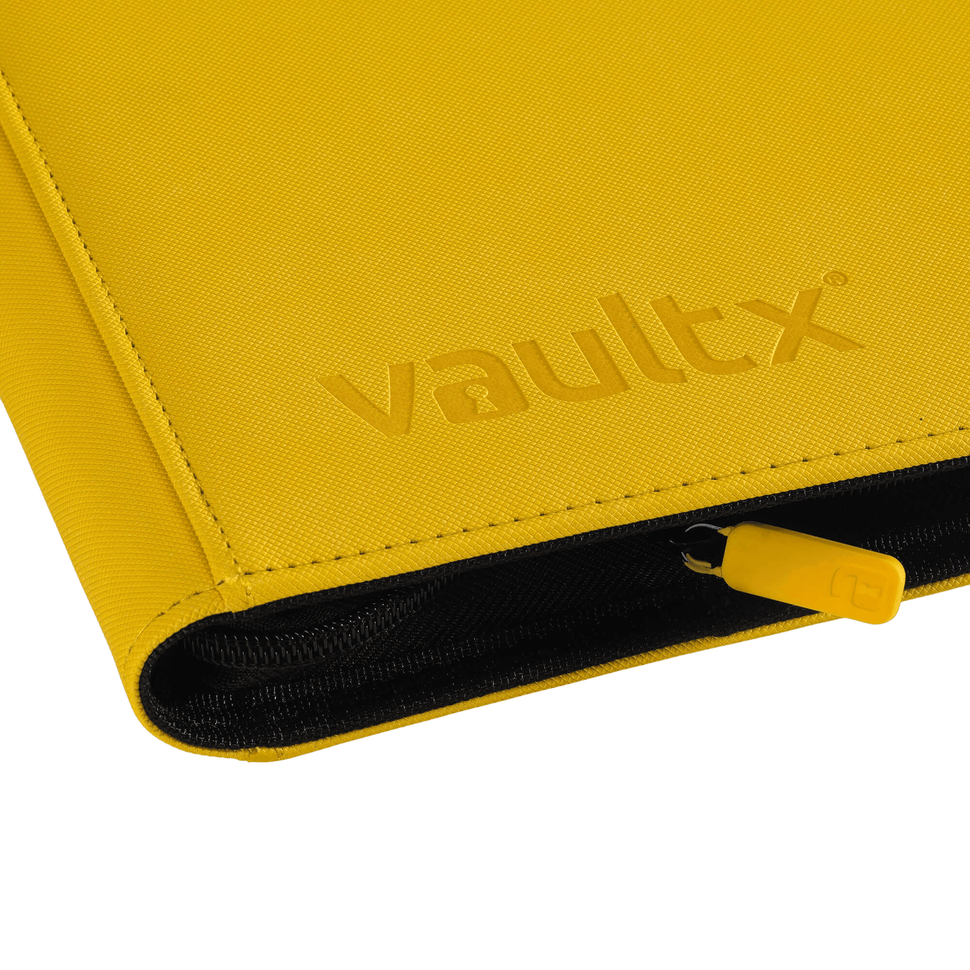 Vault X 12-Pocket Exo-Tec® Zip Binder - Yellow - The Card Vault