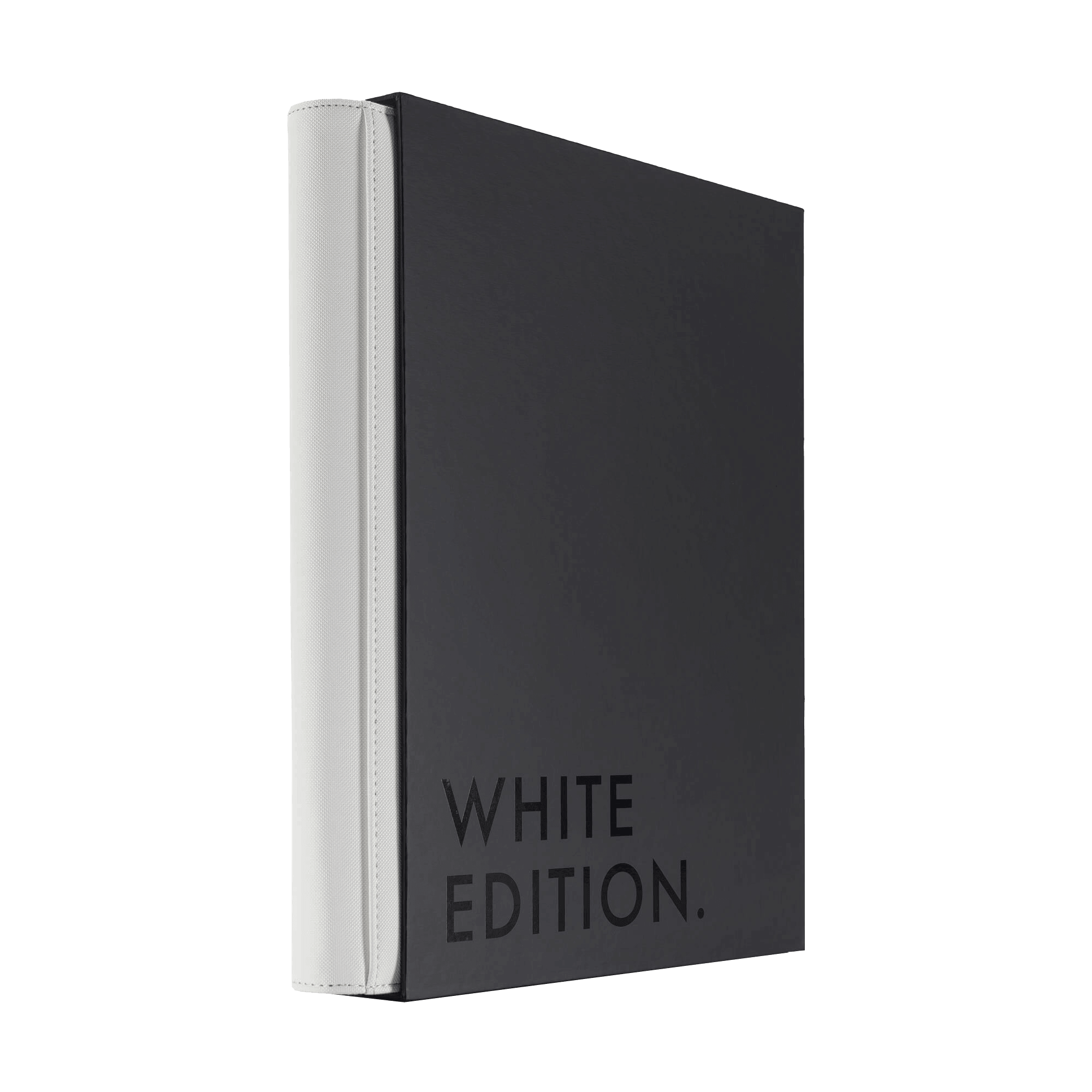 Vault X 4-Pocket Exo-Tec® Zip Binder - White Edition - The Card Vault