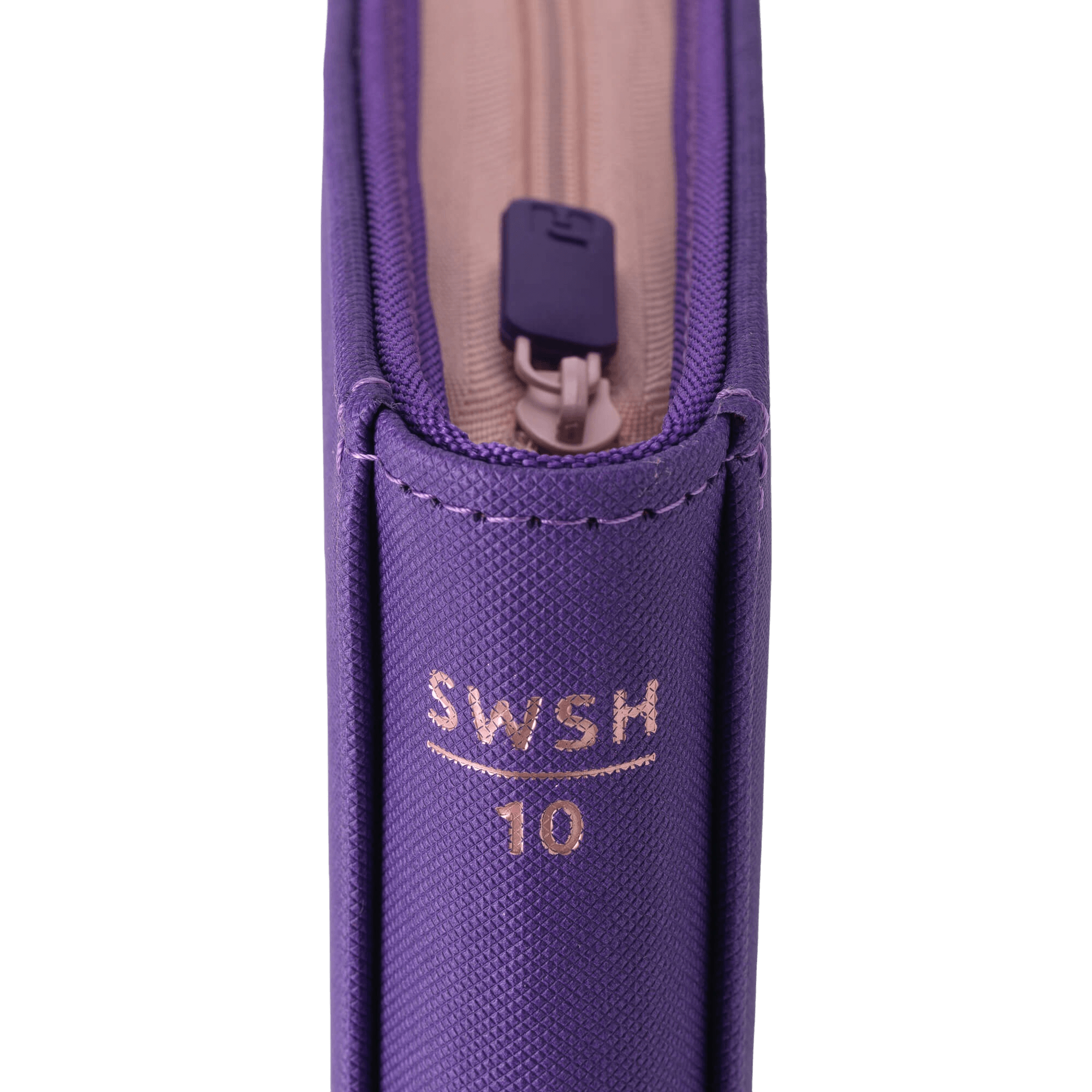 Vault X 9-Pocket Exo-Tec® Zip Binder - SWSH10 - Purple - The Card Vault