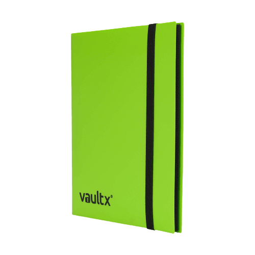 Vault X 9-Pocket Strap Binder - Green - The Card Vault