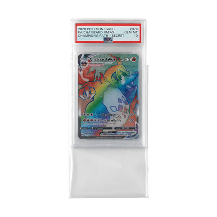 Vault X Exact Fit Slab Sleeves PSA (100 Pack) - The Card Vault