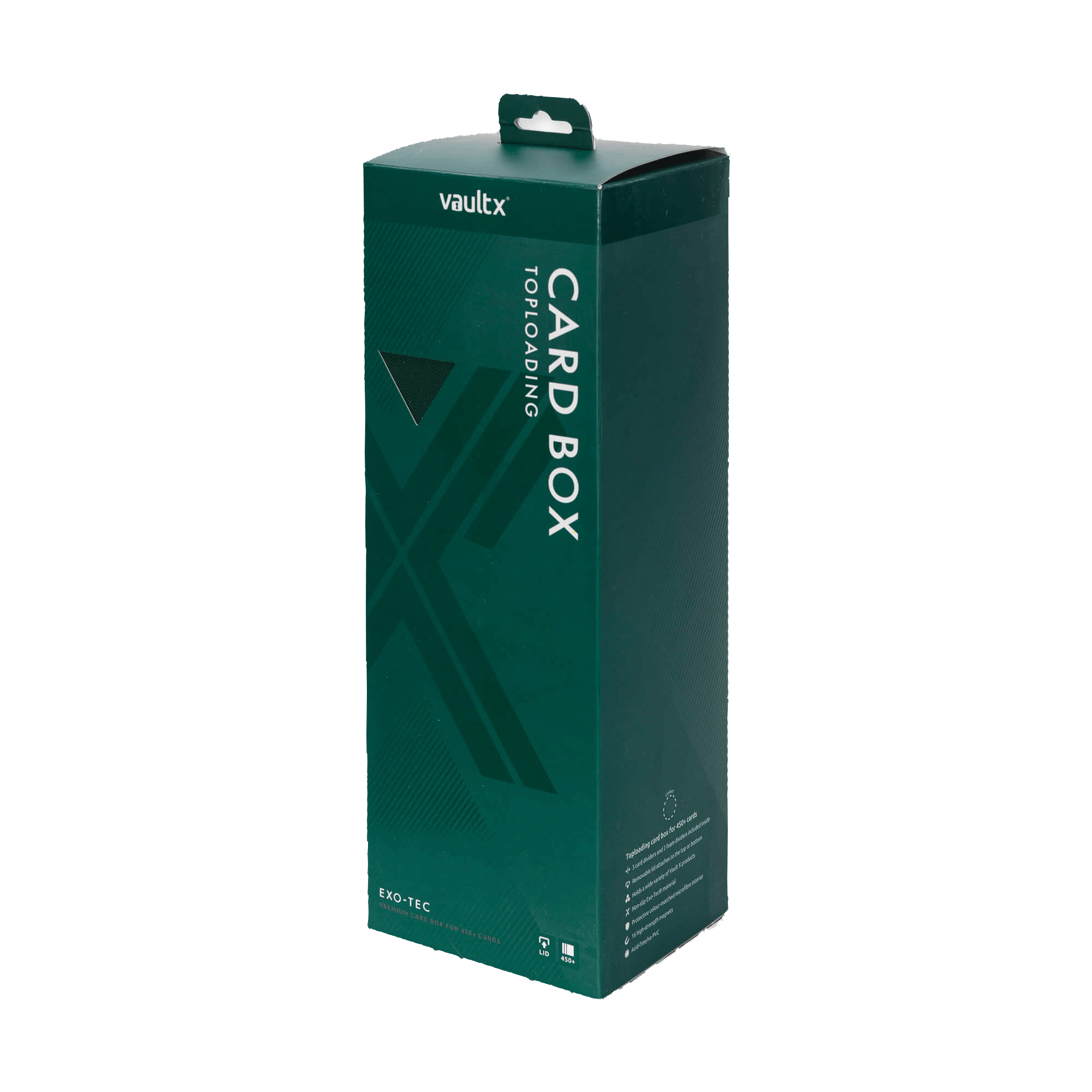 Vault X - Exo-Tec® Card Box 450+ - Green - The Card Vault