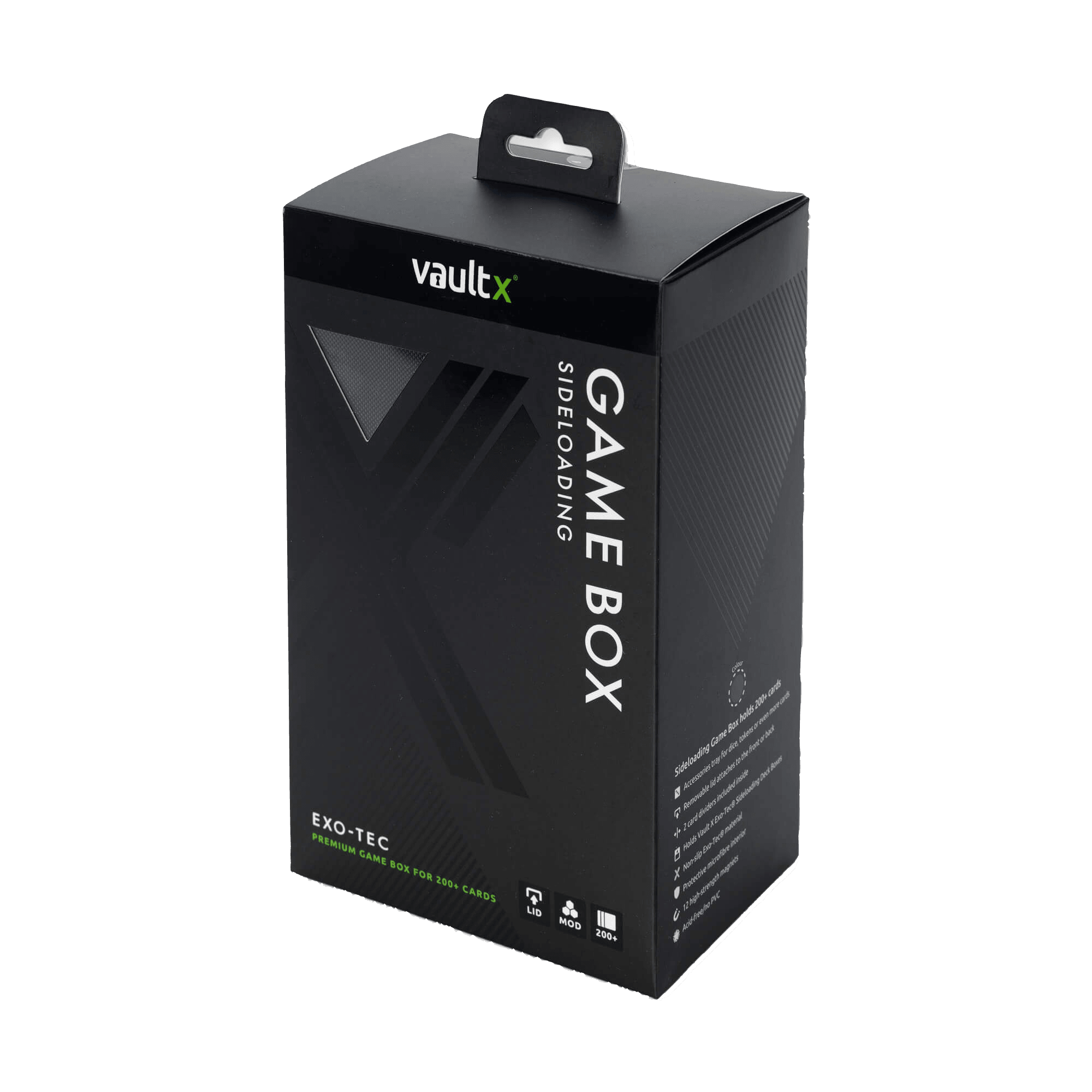 Vault X - Exo-Tec® Game Box 200+ - Black - The Card Vault