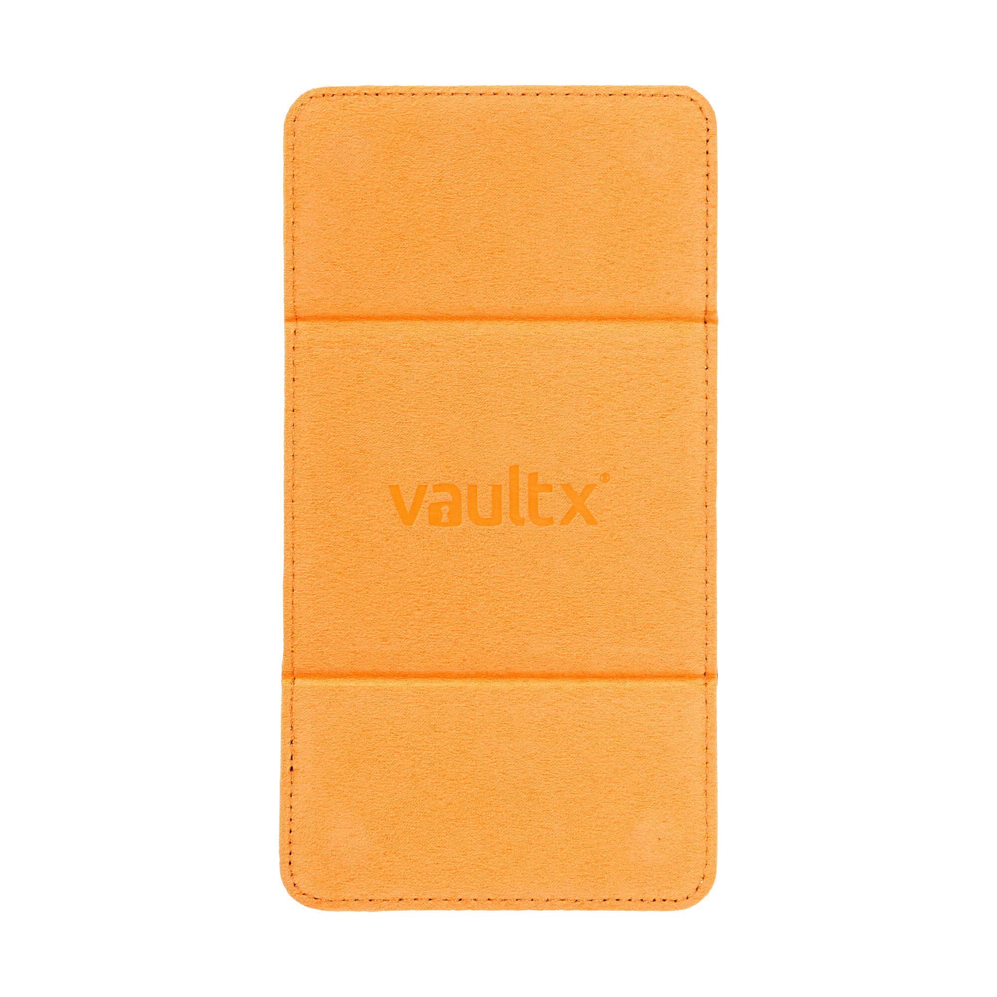 Vault X - Exo-Tec® Sideloading Deck Box 100+ - Black/Electric Orange - The Card Vault