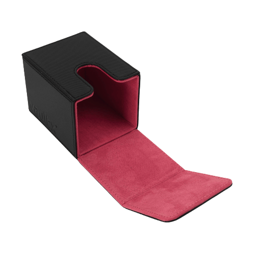 Vault X - Large Exo-Tec® Deck Box - Black/Electric pink - The Card Vault
