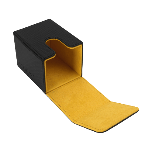Vault X - Large Exo-Tec® Deck Box - Black/Electric Yellow - The Card Vault