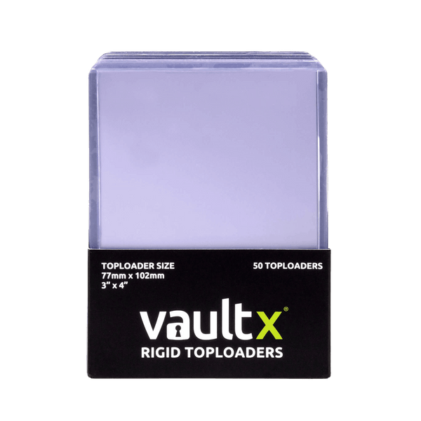Vault X Toploaders - 3 x 4 130pt Rigid Card Holders for Trading Cards &  Sports Cards 