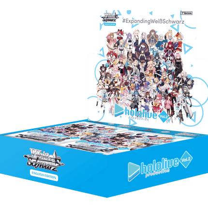 Weiss Schwarz - hololive production Vol.2 - Booster Box (16 Packs) - The Card Vault