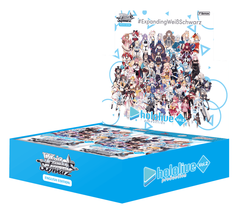 Weiss Schwarz - hololive production Vol.2 - Booster Box (16 Packs) - The Card Vault
