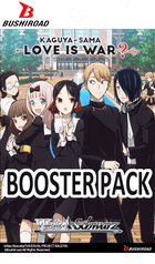 Weiss Schwarz - Kaguya-Sama: Love Is War? - Booster Pack - The Card Vault