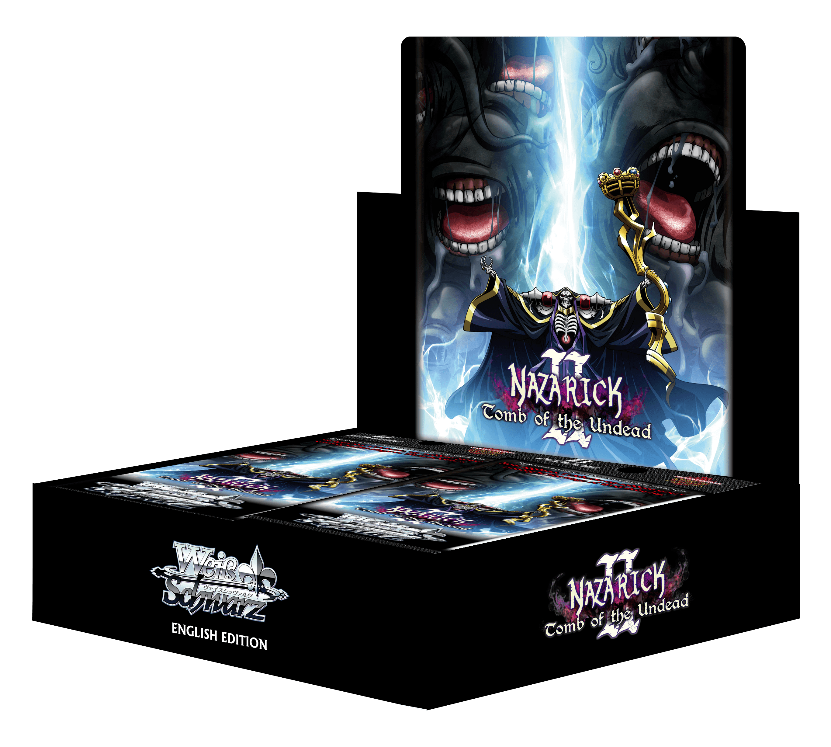 Weiss Schwarz - Nazarick: Tomb of the Undead Vol.2 - Booster Box (16 Packs) (English) - The Card Vault