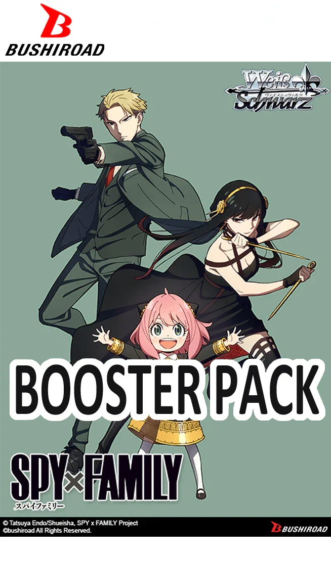 Weiss Schwarz - SPY x FAMILY - Booster Pack | The Card Vault Weiss Schwarz - SPY x FAMILY - Booster Pack | The Card Vault