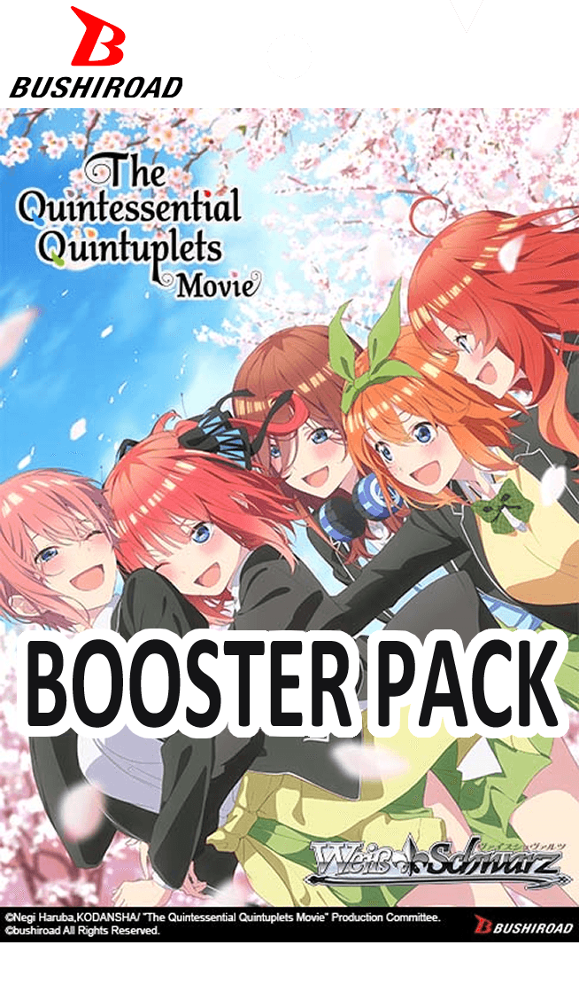 Weiss Schwarz - The Quintessential Quintuplets Movie - Booster Pack - The Card Vault