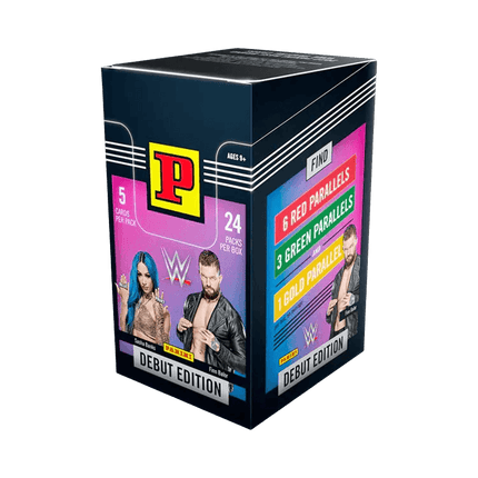 WWE 2022 Debut Edition Trading Cards - Booster Box (24 Packs) - The Card Vault