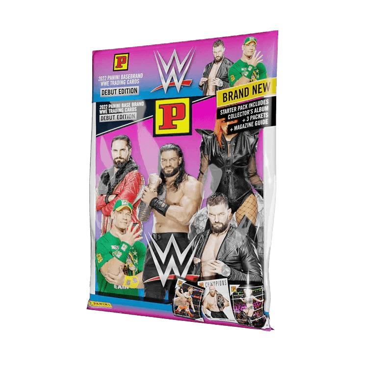 WWE 2022 Debut Edition Trading Cards - Starter Pack - The Card Vault