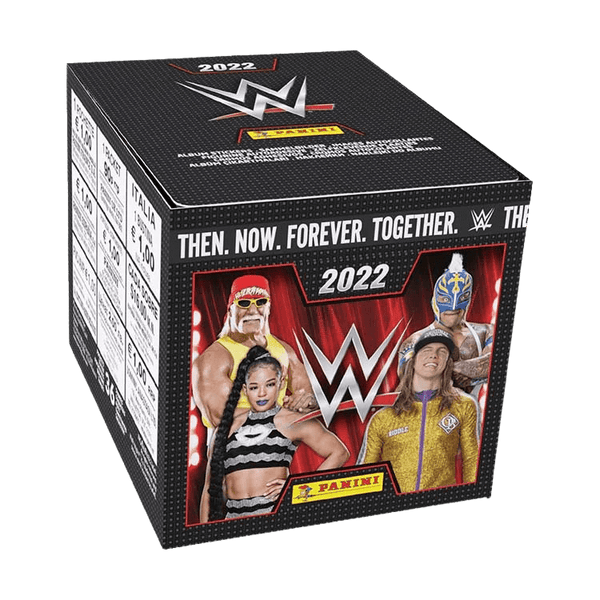WWE 2022 Sticker Collection - Booster Box (36 Packs) - The Card Vault