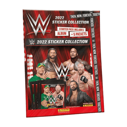 WWE 2022 Sticker Collection - Starter Pack - The Card Vault