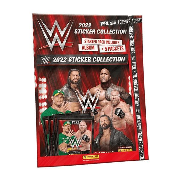 WWE 2022 Sticker Collection - Starter Pack - The Card Vault