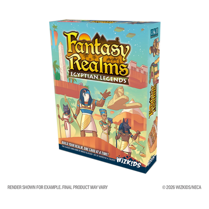 Fantasy Realms: Egyptian Legends retail game box