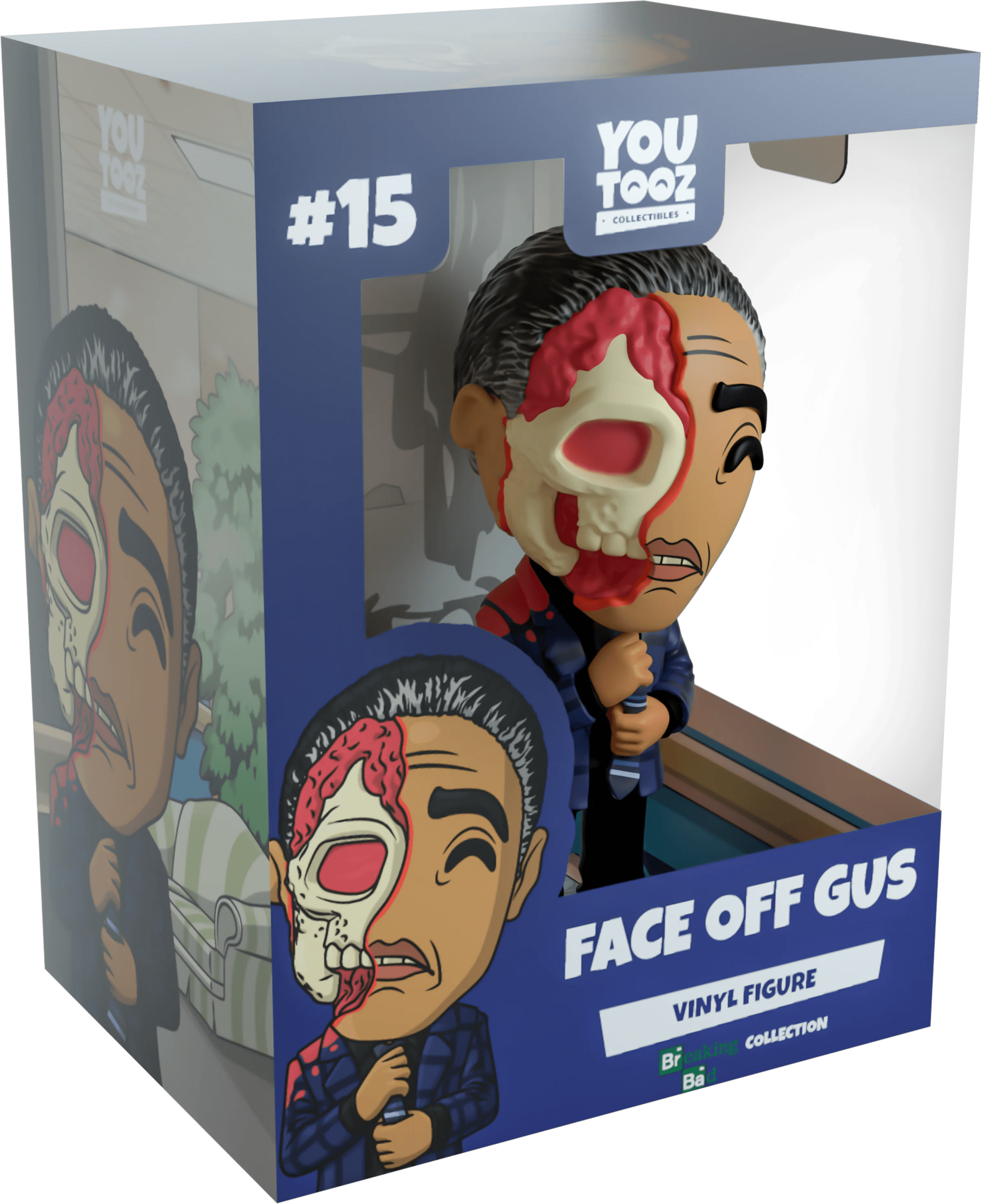 Youtooz - Breaking Bad - Face Off Gus Vinyl Figure #15 - The Card Vault