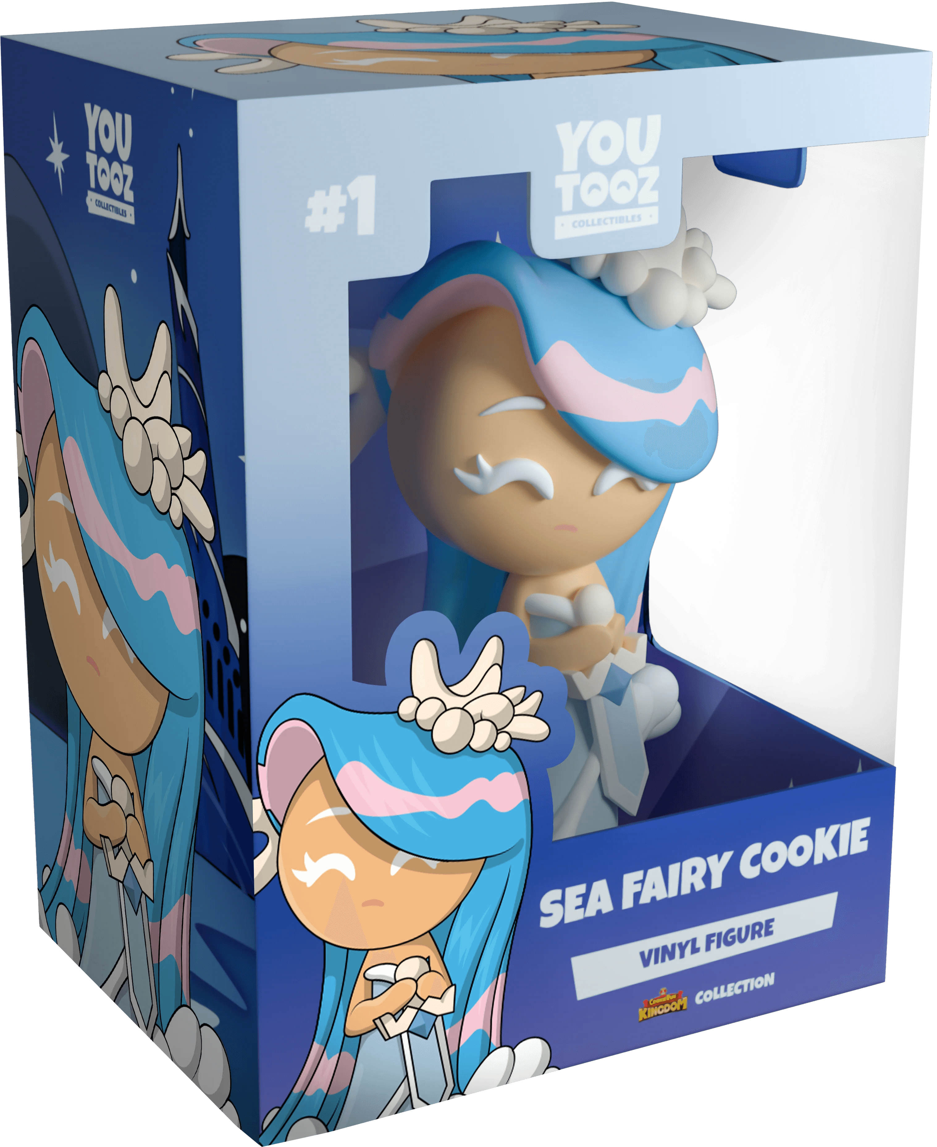 Youtooz - Cookie Run Kingdom - Sea Fairy Cookie Vinyl Figure #1 - The Card Vault