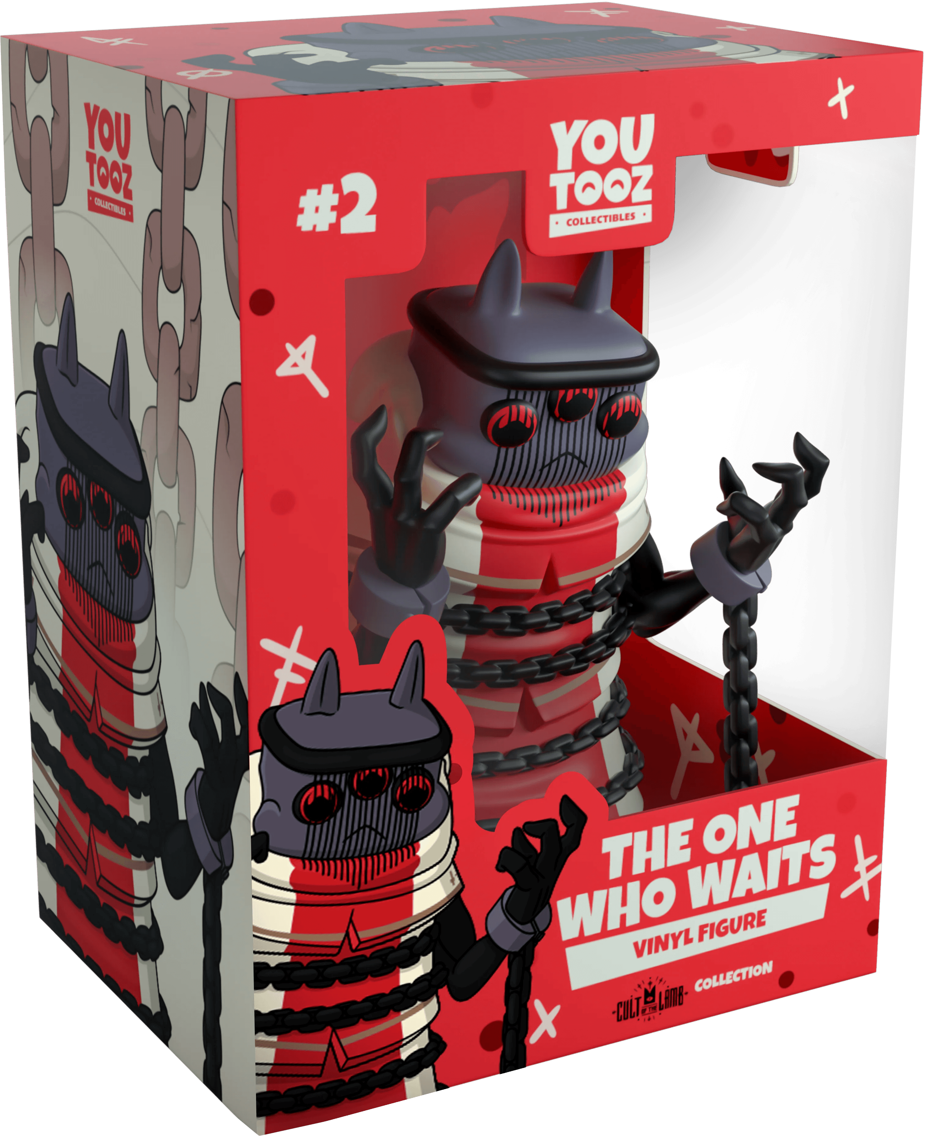 Youtooz - Cult Of The Lamb - The One Who Waits Vinyl Figure #2 - The Card Vault