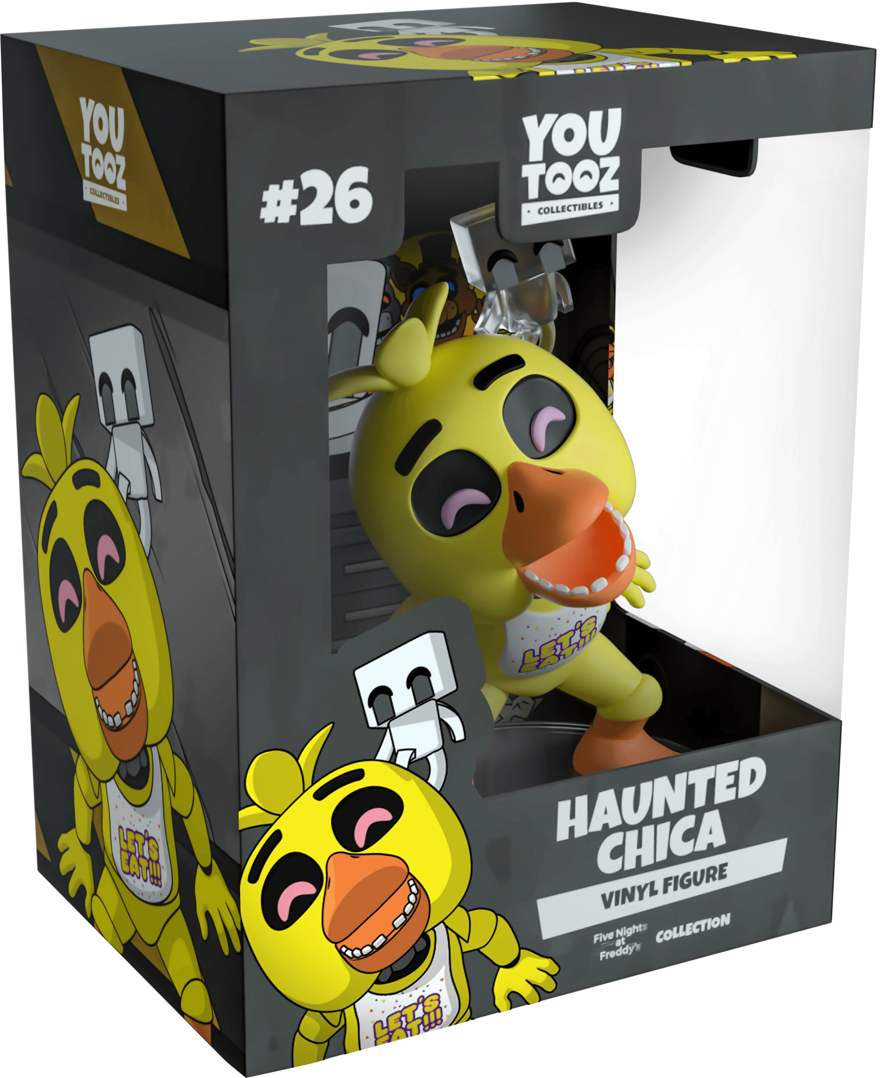 Youtooz - Five Nights at Freddy’s - Haunted Chica Vinyl Figure #26 - The Card Vault