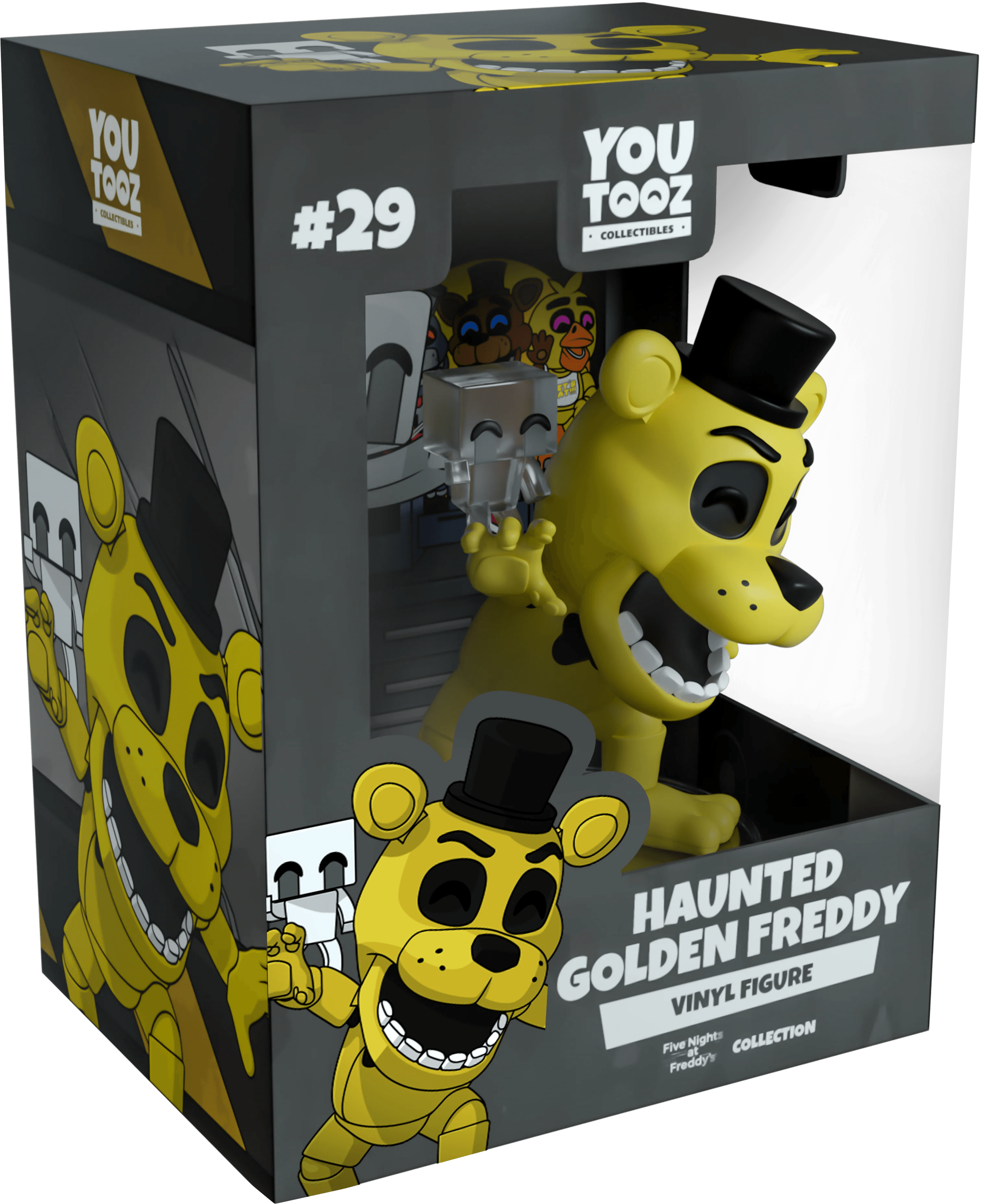 Youtooz - Five Nights at Freddy’s - Haunted Golden Freddy Vinyl Figure #29 - The Card Vault