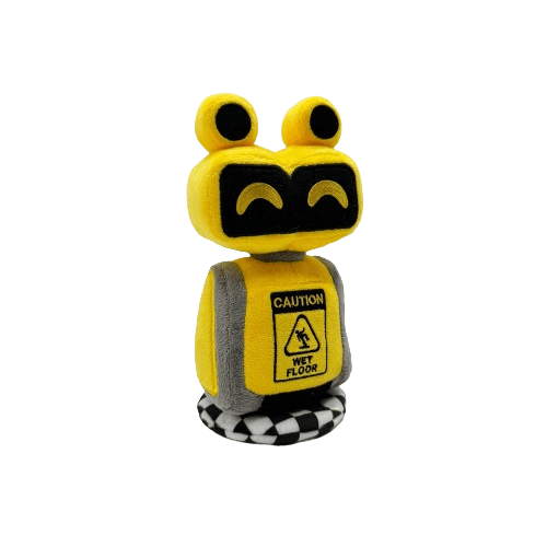 Youtooz - Five Nights at Freddy's - Wet Floor Bot Shoulder Rider Plush (6in) - The Card Vault
