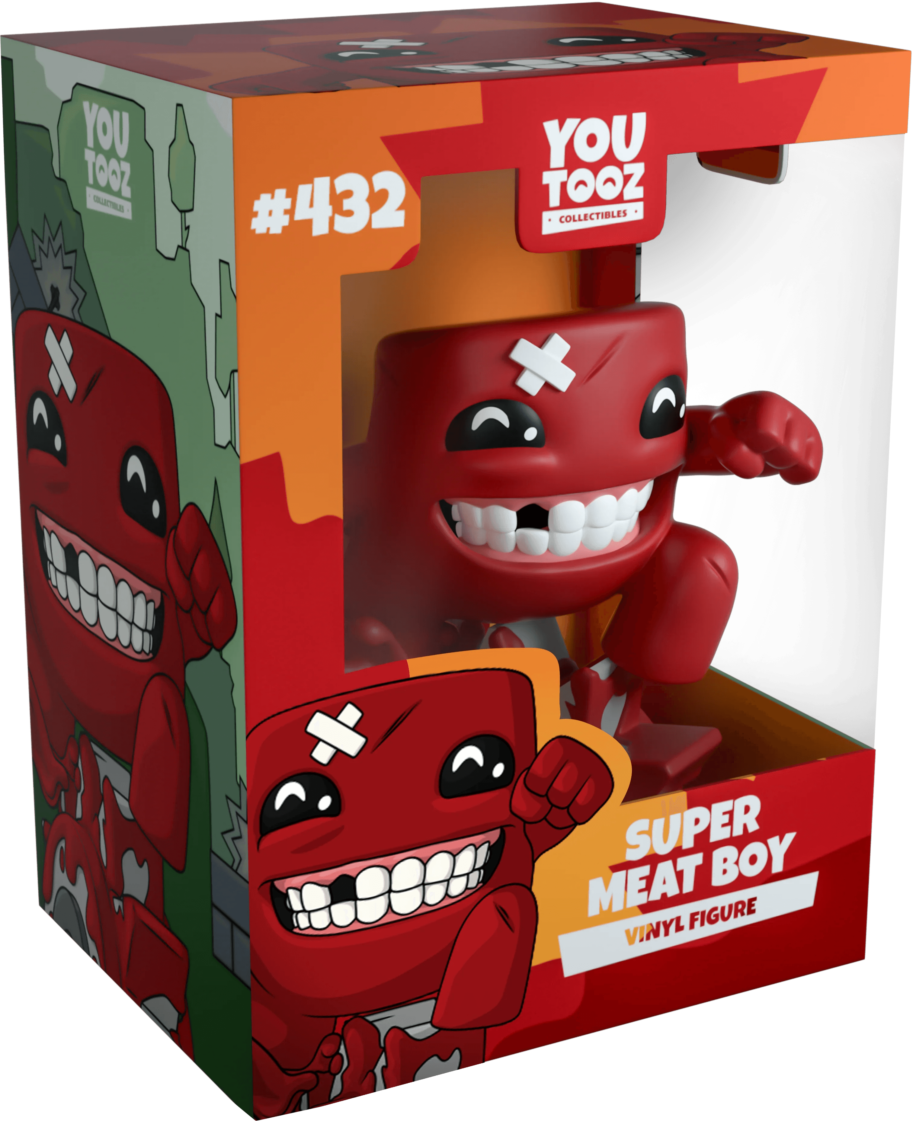 Youtooz - Gaming - Super Meat Boy Vinyl Figure #432 - The Card Vault