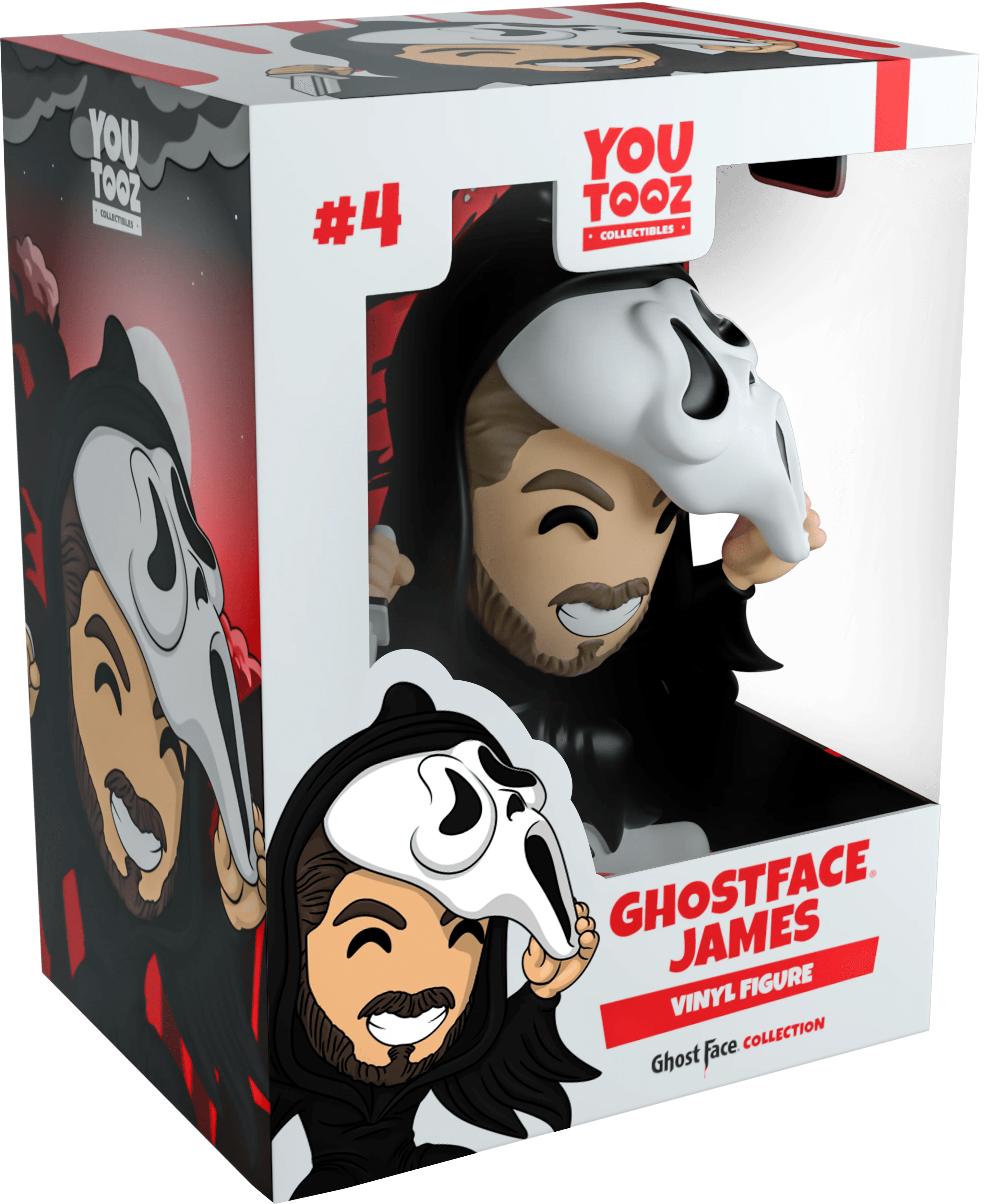 Youtooz - Ghost Face - Ghost Face James Vinyl Figure #4 - The Card Vault