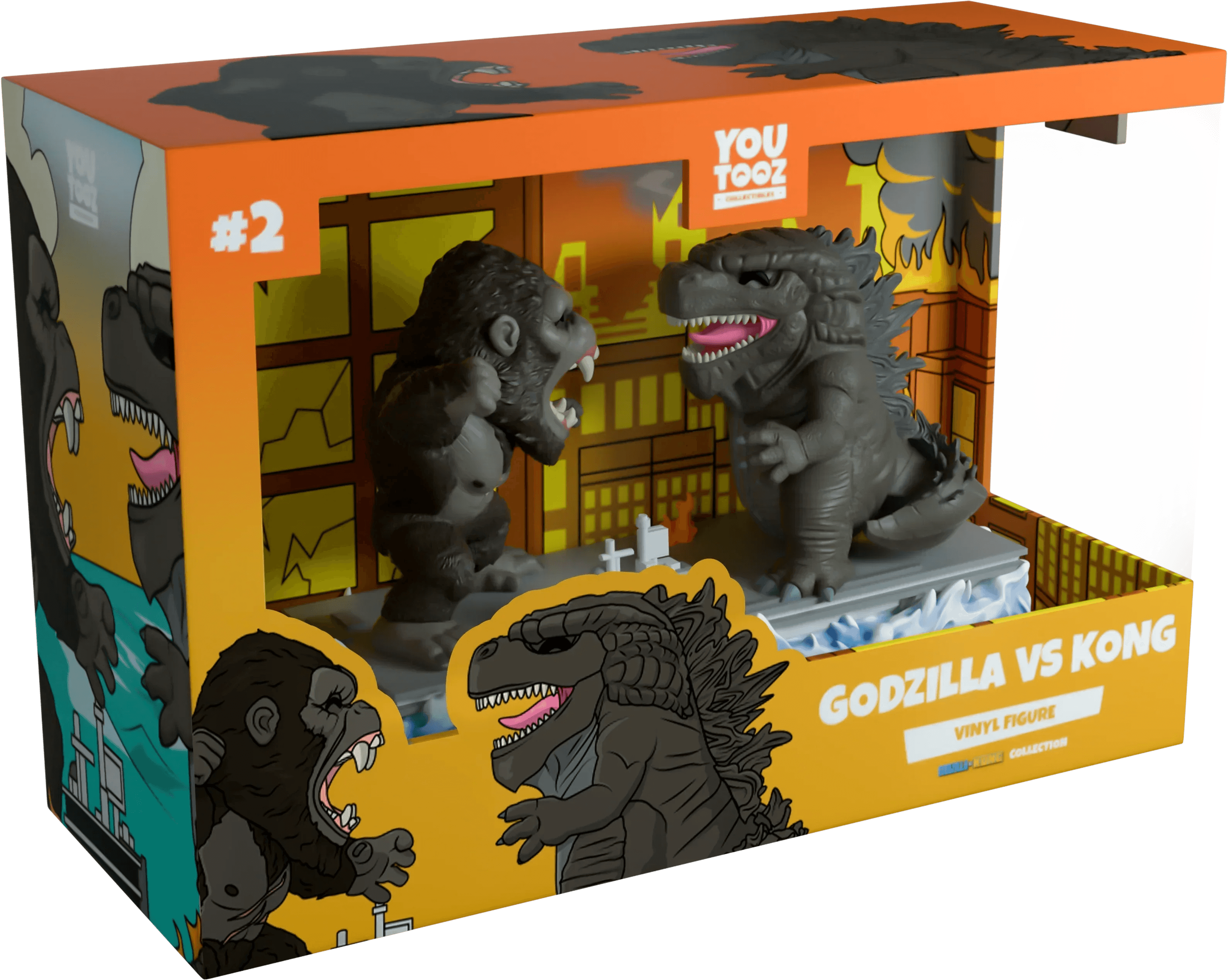 Youtooz - Godzilla vs. Kong - Godzilla vs. Kong Vinyl Figure #2 - The Card Vault